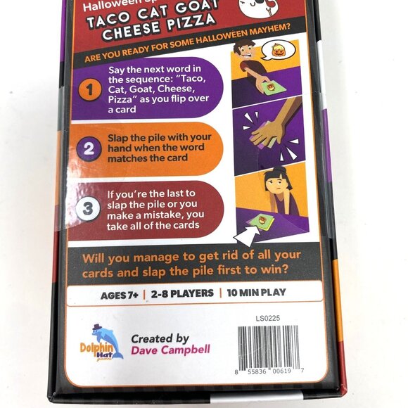 Dolphin Hat Games Taco Cat Goat Cheese Pizza Halloween Card Games Party Fun - Picture 6 of 8